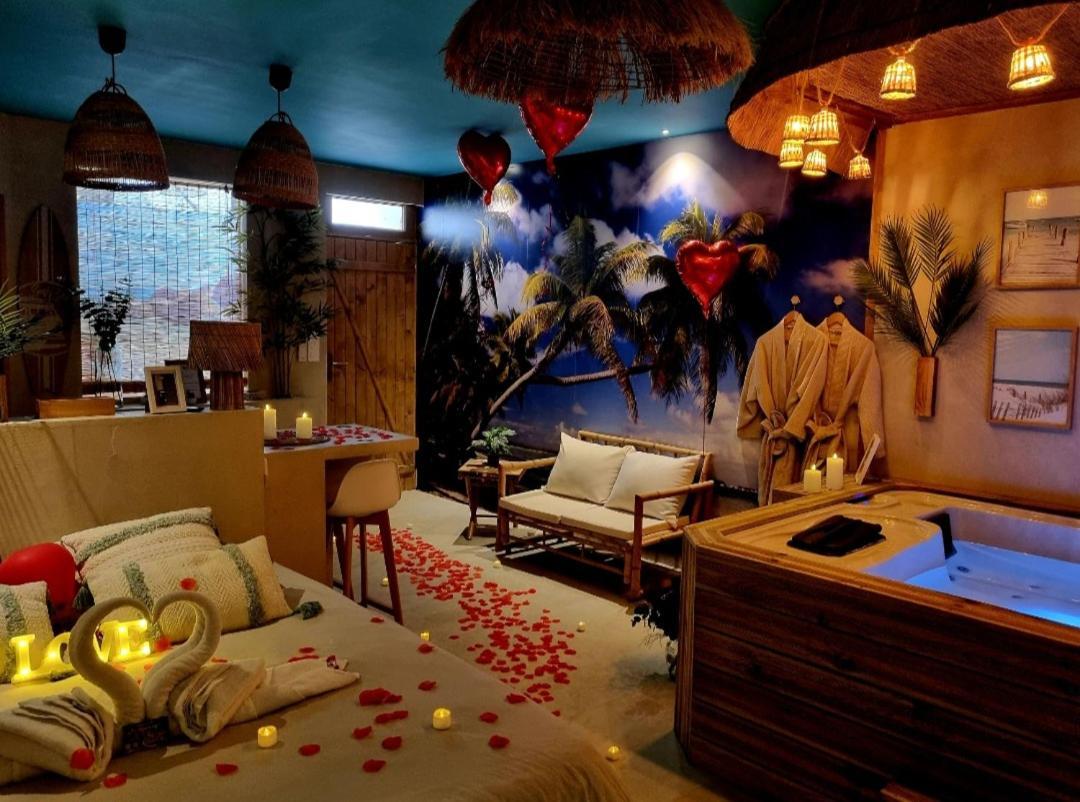 Les Spas De La Mer, Appart&Spa Aloha, 100M De La Plage, Plein Coeur Du Grau Льо Гро-дю-Роа Екстериор снимка